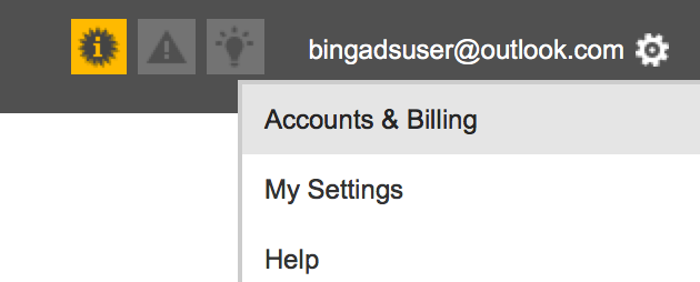 Bing Ads Settings