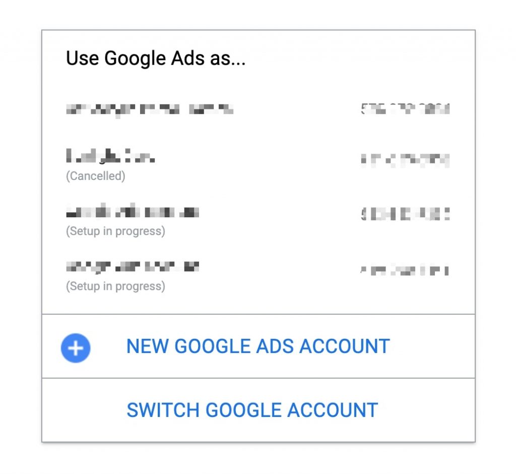 choose-google-ads-account